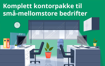 Komplett kontor pakke tilbud Rubi Data AS