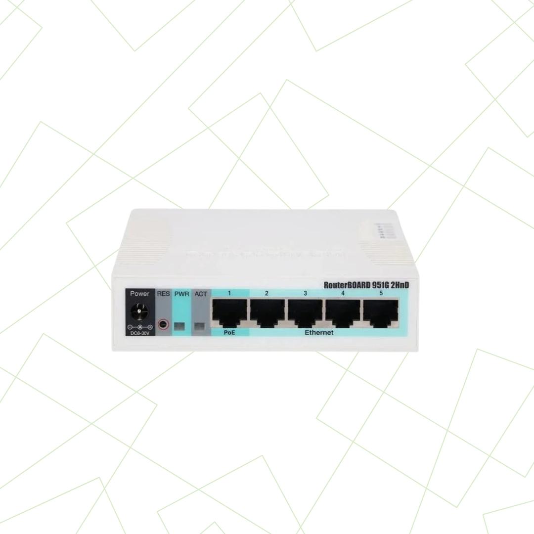 MikroTik RB951G-2HnD Aksesspunkt  MikroTik